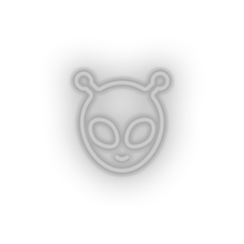 Load image into Gallery viewer, white alien led adventure alien astronomy monster outer space space ufo neon factory