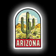 Load image into Gallery viewer, arizona acrylic neon led sign