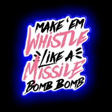 Load image into Gallery viewer, BLACKPINK Whistle neon sign