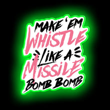 Load image into Gallery viewer, BLACKPINK Whistle neon sign