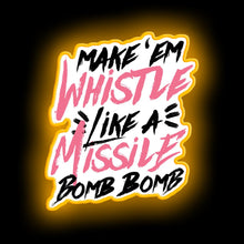Load image into Gallery viewer, BLACKPINK Whistle neon sign