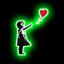 Load image into Gallery viewer, Banksy  neon sign