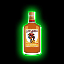 Load image into Gallery viewer, Captain Morgan neon wall