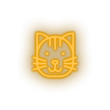 Load image into Gallery viewer, warm_white cat led animal carnivore cartoon cat house pet pet zoo neon factory