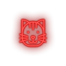 Load image into Gallery viewer, Cat Animal carnivore cartoon cat house pet pet zoo Neon led factory