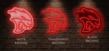 Load image into Gallery viewer, Red HELLCAT LOGO neon