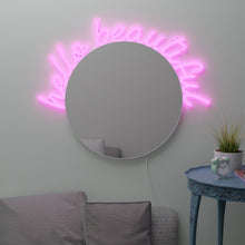 Load image into Gallery viewer, Hello Beautiful - personalized mirror