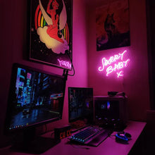 Load image into Gallery viewer, tv show neon sorry baby