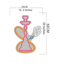 Load image into Gallery viewer, Hookah Shisha neon light led