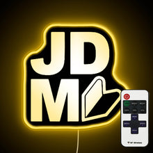 Load image into Gallery viewer, JDM Logo neon sign