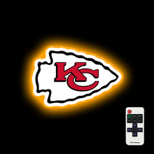 Load image into Gallery viewer, Kansas City Chiefs luminous badge