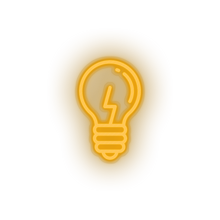 Load image into Gallery viewer, warm_white light_blub led back to school creative education idea light blub student study neon factory