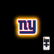 Load image into Gallery viewer, New York Giants garage neon lights