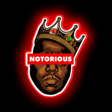 Load image into Gallery viewer, Notorious B.I.G neon sign