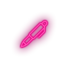 Load image into Gallery viewer, pink pen led back to school edit education pen student study write neon factory
