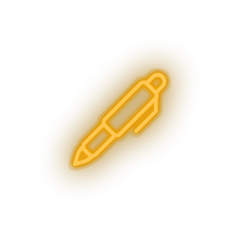 Load image into Gallery viewer, warm_white pen led back to school edit education pen student study write neon factory