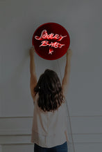 Load image into Gallery viewer, 3D sorry baby neon infinite mirror