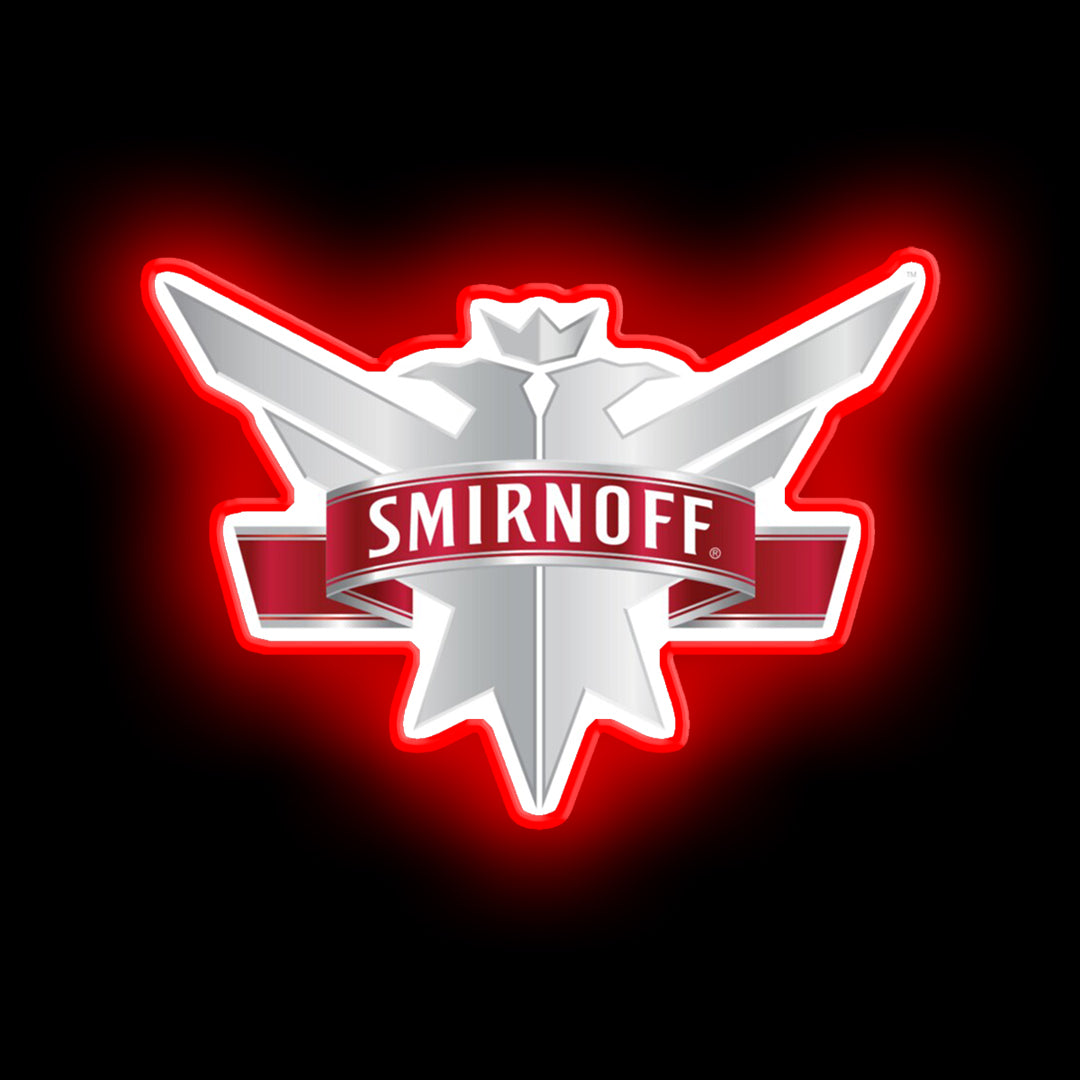 Smirnoff Logo Neon Sign – Neon Factory