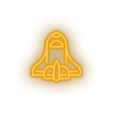 Load image into Gallery viewer, warm_white space_ship led adventure astronomy outer space space space ship spacecraft transportation neon factory