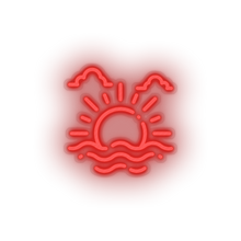 Load image into Gallery viewer, Sunset sunrise Beach holiday sea summer sun sunset sunrise vacation Neon led factory