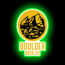Load image into Gallery viewer, The Greats Boulder Lager Merch neon sign