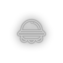 Load image into Gallery viewer, white ufo led adventure alien astronomy outer space space space ship ufo neon factory