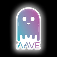 Load image into Gallery viewer, AAVE "LEND" Crypto neon sign