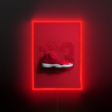 Load image into Gallery viewer, 23 Jordan Led neon frame