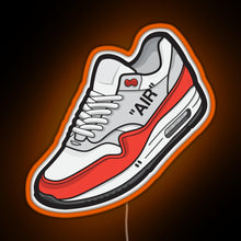 Load image into Gallery viewer, AIR RGB neon sign orange