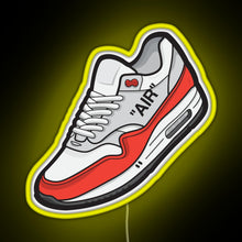 Load image into Gallery viewer, AIR RGB neon sign yellow