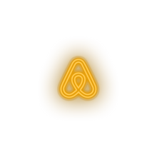 Load image into Gallery viewer, airbnb logo neon light