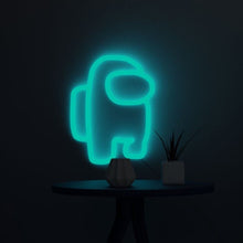 Load image into Gallery viewer, neon sign among us