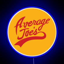Load image into Gallery viewer, Average Joe s Gymnasium RGB neon sign blue