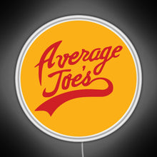 Load image into Gallery viewer, Average Joe s Gymnasium RGB neon sign white
