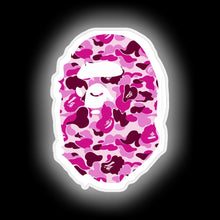 Load image into Gallery viewer, Bape neon wall light