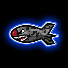 Load image into Gallery viewer, Bape Shark neon sign
