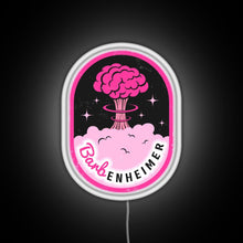 Load image into Gallery viewer, Barbenheimer RGB neon sign white