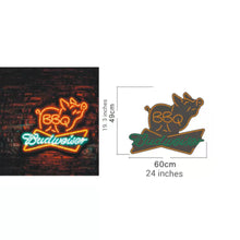 Load image into Gallery viewer, Restaurant barbecue neon sign