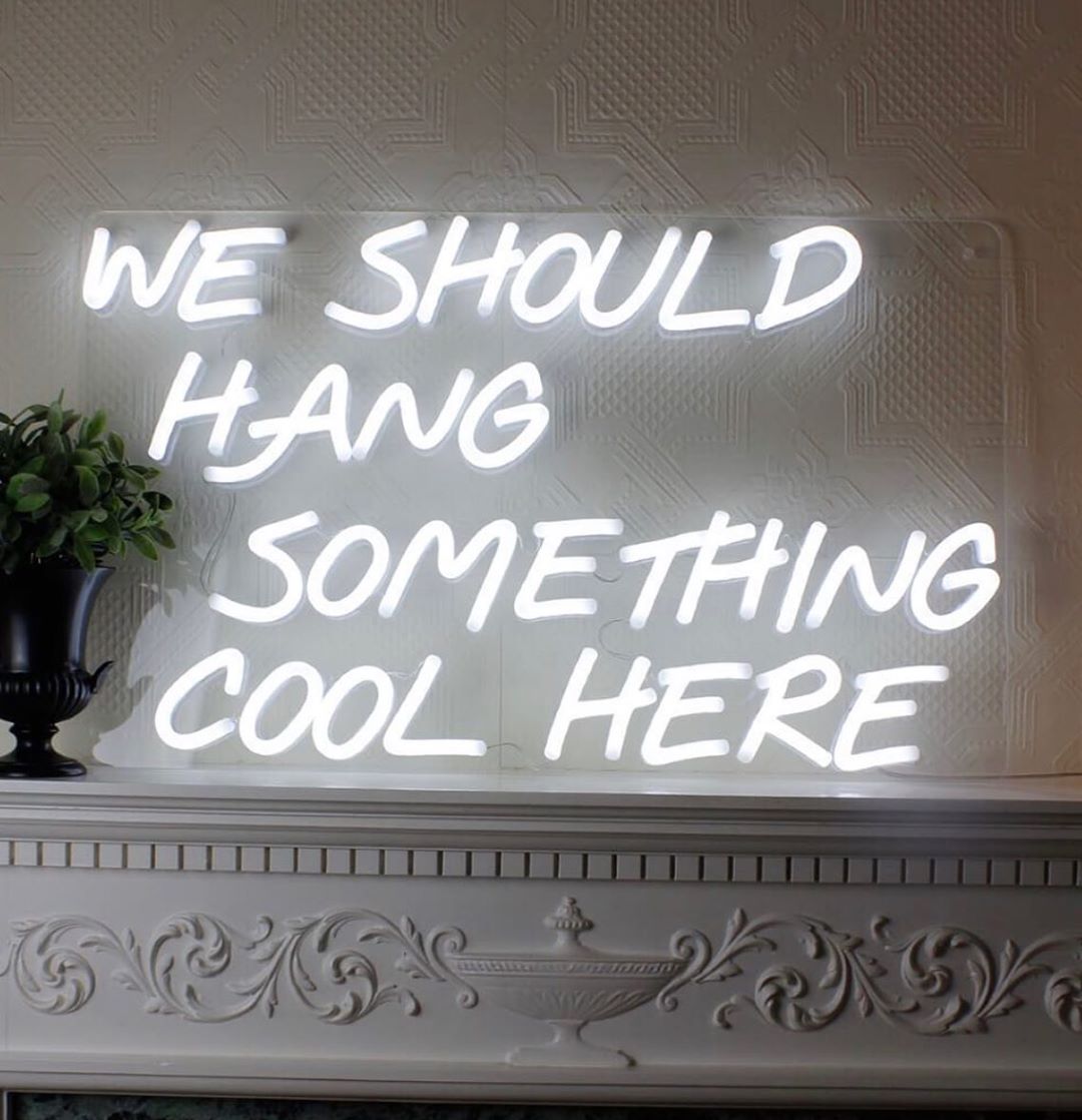 View of We should hang something cool here
