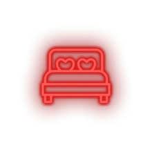 Load image into Gallery viewer, bed Bed bedroom love relationship romance sleep valentine day Neon led factory