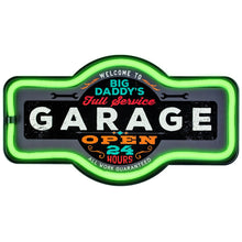 Load image into Gallery viewer, Custom Big Daddy's  Garage Neon Sign