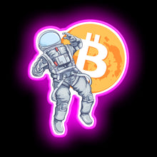Load image into Gallery viewer, Mooning neon sign