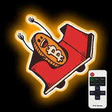 Load image into Gallery viewer, Bitcoin Roller Coaster neon sign