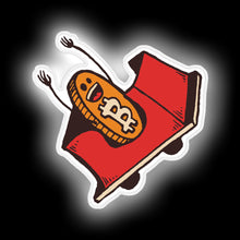 Load image into Gallery viewer, Bitcoin Roller Coaster neon sign