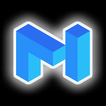 Load image into Gallery viewer, Blockchain MATIC Network Cryptocurrency neon sign