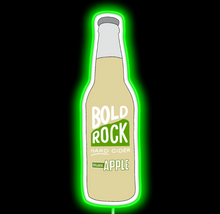 Load image into Gallery viewer, bold-rock-neon-sign GREEN