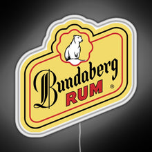 Load image into Gallery viewer, Bundaberg Rum logo RGB neon sign white
