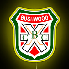 Load image into Gallery viewer, Caddyshack Bushwood Country Club RGB neon sign yellow