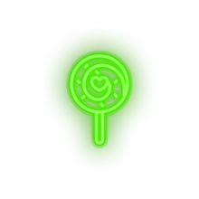 Load image into Gallery viewer, candy lollipop Amusement candy carnival circus lollipop parade sweet Neon led factory