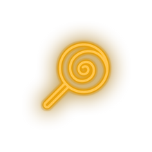 Load image into Gallery viewer, warm_white candy_lollipop led amusement candy carnival circus lollipop parade sweet neon factory